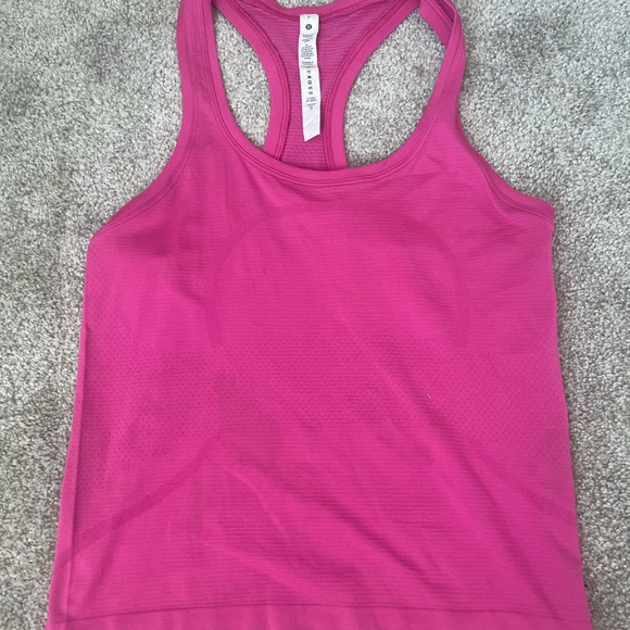 lululemon athletica Tops - Sonic Pink Swiftly Tank
